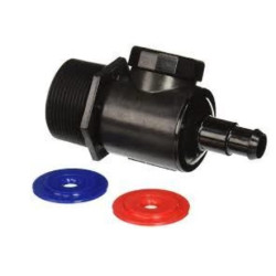 Connecteur Universel de Paroi Complet Noir - Polaris Quattro Sport|;||;||;||;||;||;||;||;||;|