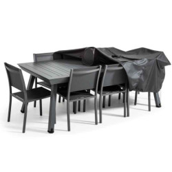 Housse de Table de Jardin - Rectangulaire XXL