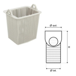 Panier Préfiltre Pompe Piscine - Super Pump Hayward