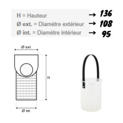 Panier de Préfiltre Pompe Sena ASTRAL 4405010402