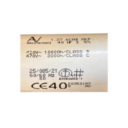 Condensateur 40mF de Pompe Eurostar