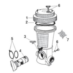 Soupape en Caoutchouc - Brominateur Saniking Perform-Max 940