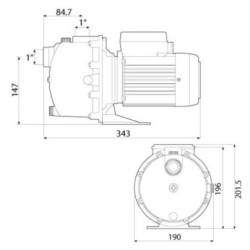 Surpresseur Espa Pool Triphasé