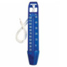 Thermomètre de piscine Bleu Non Flottant 16 cm