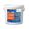Chlore lent Poolstyle en galets de 250 g pour piscine - 4kg