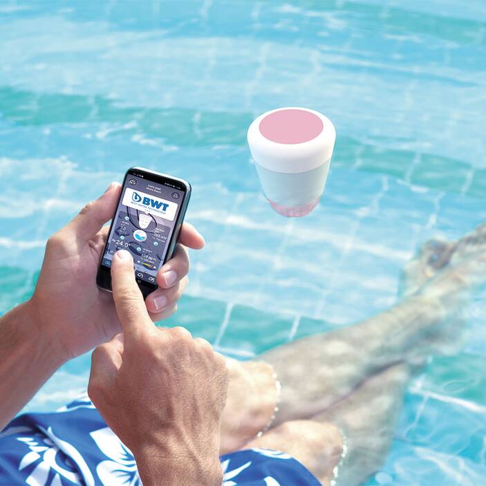 Le thermomètre de piscine connecté