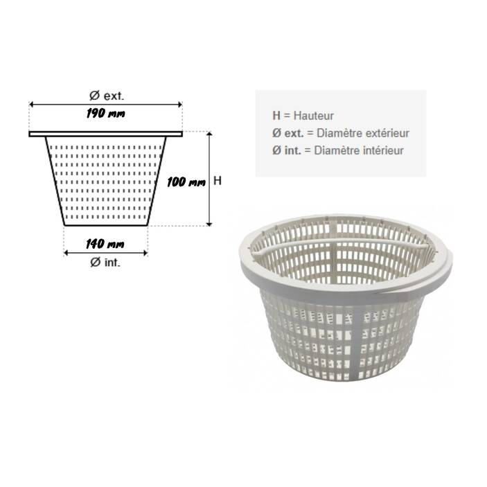 Panier Skimmer Piscine Hors-Sol ASTRAL 4402011502