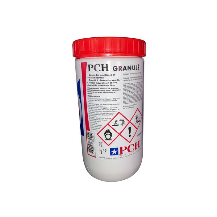 PCH 1 kg - Chlore Choc Non Stabilisé