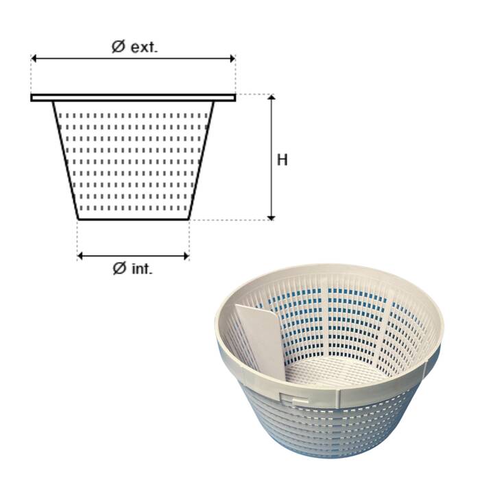 Panier skimmer WELTICO