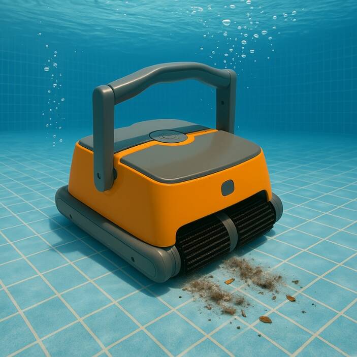 robot piscine sans fil