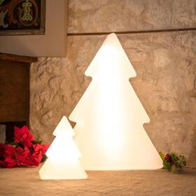 Sapin lumineux led intérieur extérieur - Lumière blanche chaude