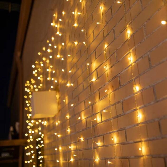 Guirlande lumineuse rideau luceo (3 x 2 m)