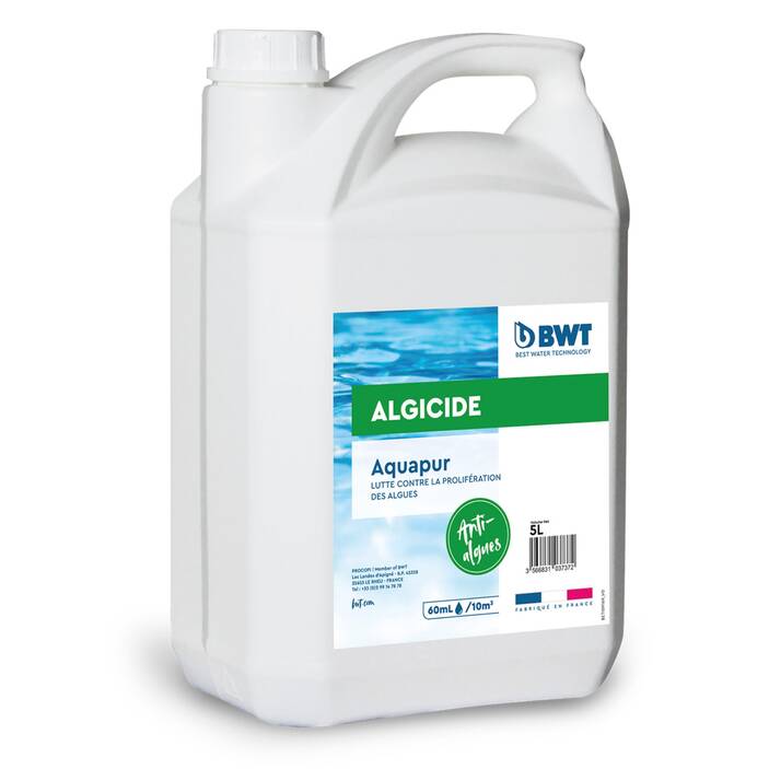 Anti Algue Piscine - AquaPur - 5L Lot de 4 BWT