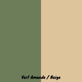 Bâche à Barres Piscine - 3 x 3 - Vert Amande/Beige