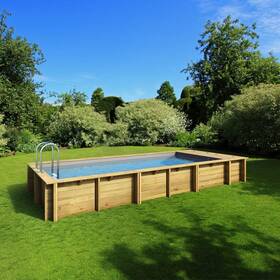 Piscine Hors Sol Bois Pool'n Box 6.50 x 2.50m