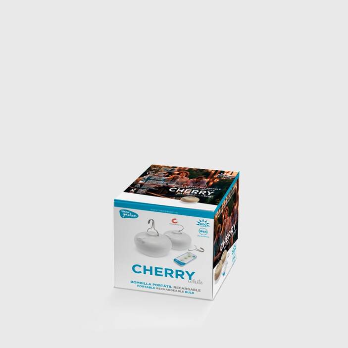 Ampoule Portable Rechargeable CHERRY Blanc