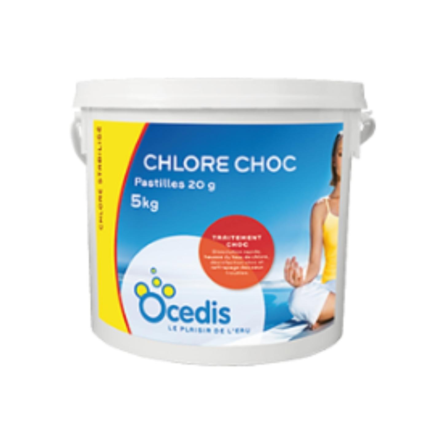 Chlore choc en pastilles de 30 g - 5 kg AstralPool