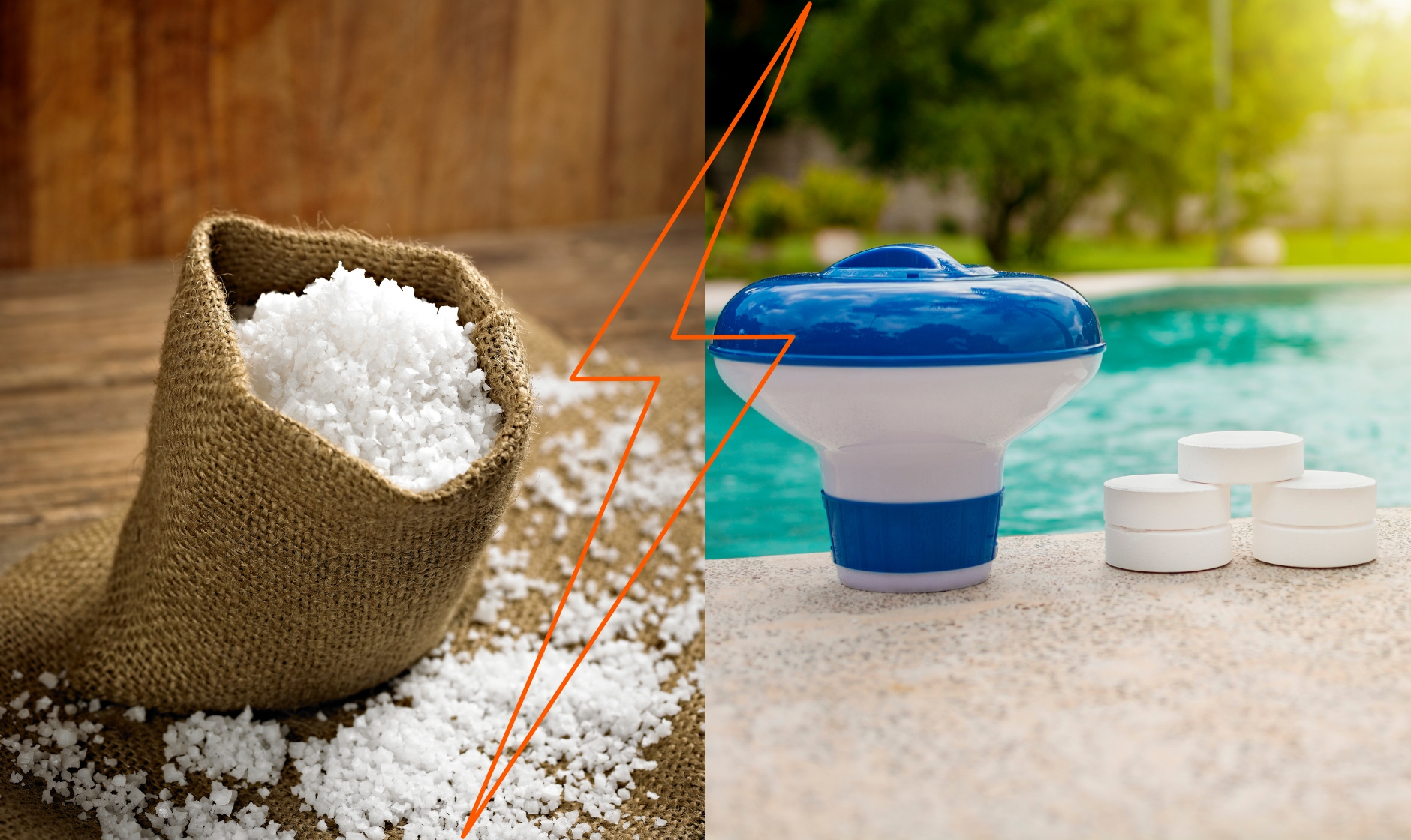 Piscine au chlore ou piscine au sel, comment bien choisir ?